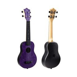 Flight TUS65 Soprano Travel Ukulele - Amethyst