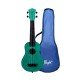 Flight TUS65 Soprano Travel Ukulele - Emerald