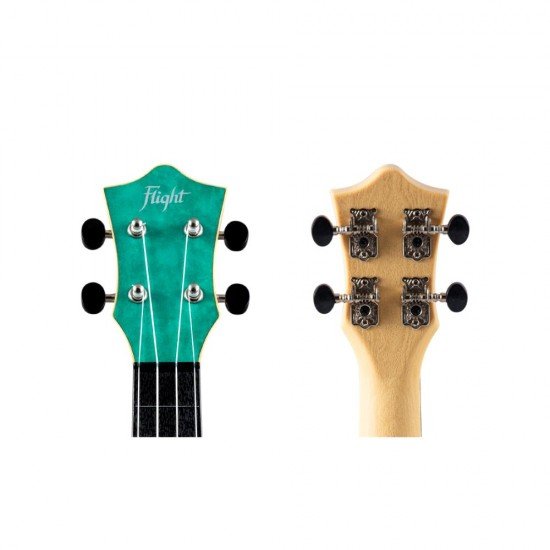 Flight TUS65 Soprano Travel Ukulele - Emerald