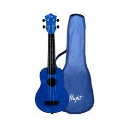 Flight TUS65 Soprano Travel Ukulele - Sapphire