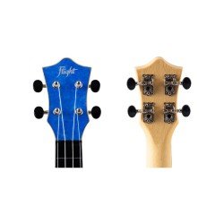 Flight TUS65 Soprano Travel Ukulele - Sapphire