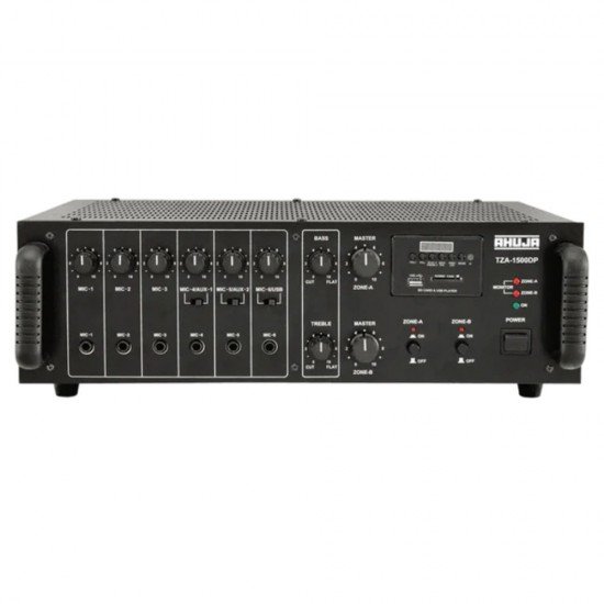 Ahuja TZA1500 Two Zone PA Mixer Amplifier