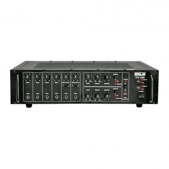 Ahuja TZA2000 Two Zone PA Mixer Amplifier