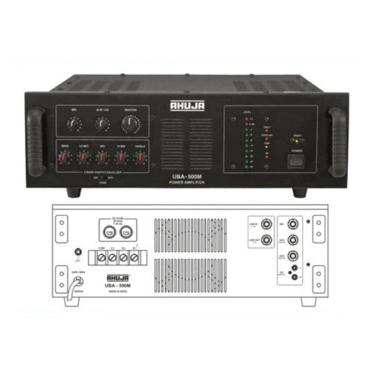 Ahuja TZA4000EM Two Zone Amplifier 