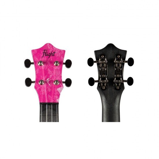 Flight UTS-40 Pink Rules Ultra Travel Ukulele