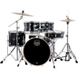 Mapex VE5044FTCVH Fusion Drum Set - Black Galaxy Sparkle
