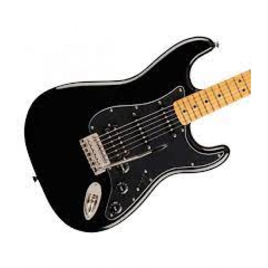 Fender Squier Classic Vibe '70s Stratocaster HSS - Black with Maple Fingerboard Fender Squier Classic Vibe '70s Stratocaster HSS - Black with Maple Fingerboard