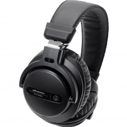 Audio Technica ATH-PRO5X-BK Professional Over-Ear DJ Monitor Headphones - Black