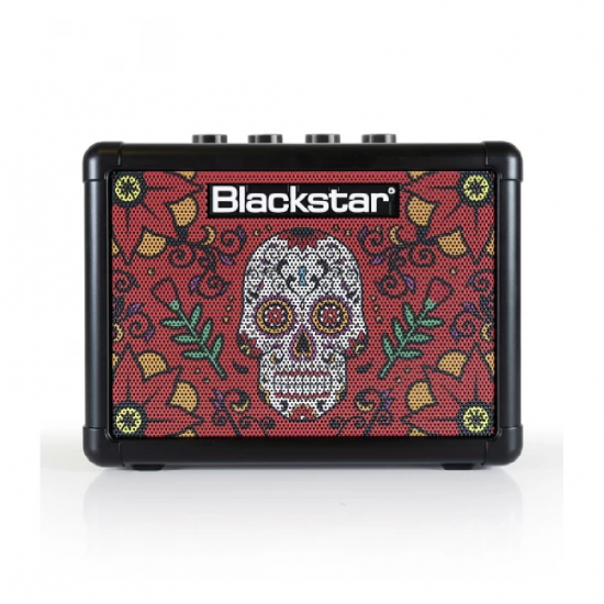 BLACKSTAR Fly3 Sugar Skull Edition 2, 3 Watt Combo Mini Amplifier BLACKSTAR Fly3 Sugar Skull Edition 2, 3 Watt Combo Mini Amplifier