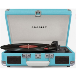 Crosley Cruiser Deluxe Turntable Turquoise _x000D_ 