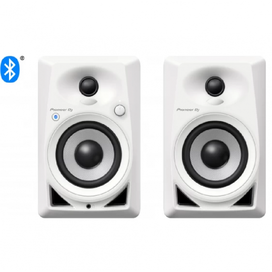  Pioneer DM-40-BT-W 4-inch Desktop Monitor Speakers - White