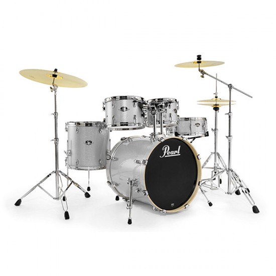 Pearl Export EXX725FP/C708 5-piece Drum Set - Grindstone Sparkle (Without Hardware)