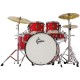 Gretsch GE4E825R Energy 5PC Kit with Hardware Pack Red Finish