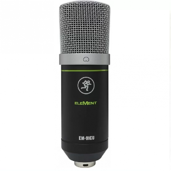 Mackie EM-91CU USB Condenser Microphone Includes  Shockmount, USB Cable & 16 Exclusive Plugins