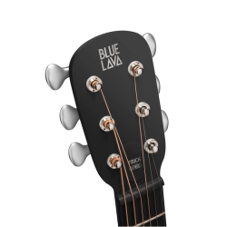 LAVA ME Blue Lava 36″ Smart Guitar with Air Flow Bag – Midnight Black