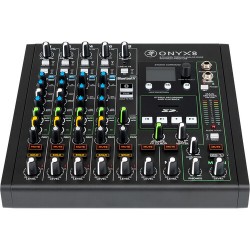 Mackie Onyx8 8-channel Analog Mixer with Multi-Track USB