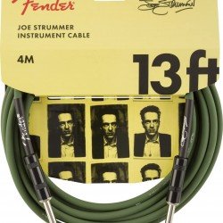 Fender 0990810276 Strummer Pro Straight to Straight Instrument Cable 13-foot Drab Green