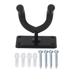 KONIG & MEYER 1631000055 Wall Mount Metal Guitars Holder - Black