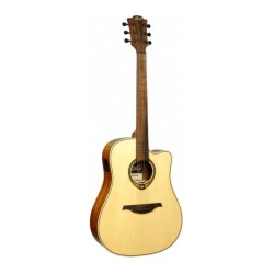 Lag T88DCE Dreadnought Cutaway Acoustic Guitar - Electric Natural