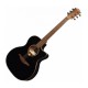 Lag T118ACE Tramontane Auditorium Cutaway Electro Acoustic Guitar - Black Finish