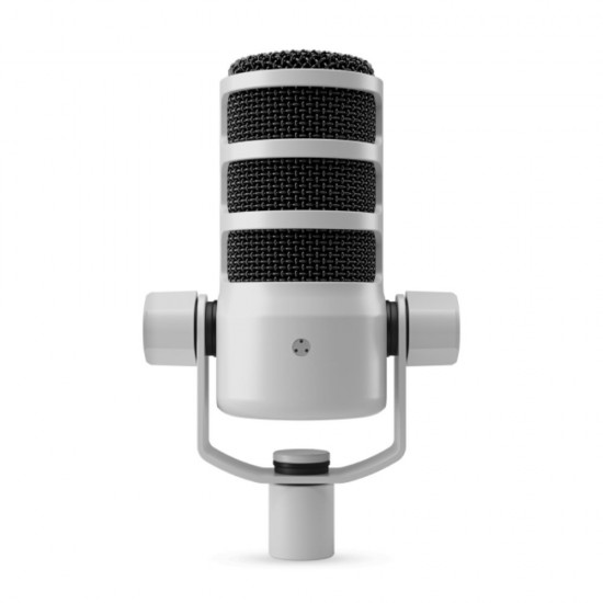 Rode PODMICUSBW Dynamic Broadcast USB Microphone - White