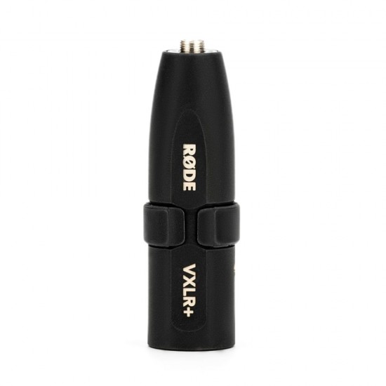 Rode VXLRPLUS Mini-jack to 3.5mm XLR Adaptor with Power Converter - Black