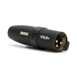 Rode VXLRPLUS Mini-jack to 3.5mm XLR Adaptor with Power Converter - Black