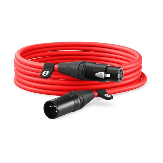 Rode XLR6MR XLR Male to XLR Female Cable 6 Metre -  Red