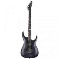 ESP LTD MH-1001NT Quilted Maple, See Thru Black Finish