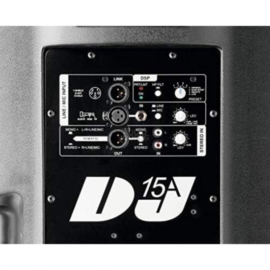 FBT DJ-15A Powered 350W Speaker Black