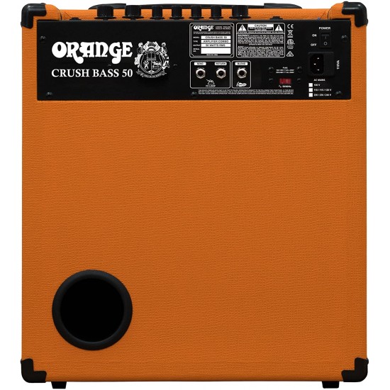 Orange Crush Bass 50 1x12" 50-watt Bass Combo Amp - ORANGE