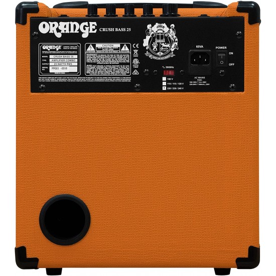 Orange Crush Bass 25 1x8" 25-watt Bass Combo Amp - Orange