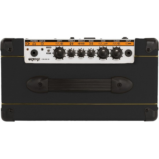Orange Crush 20RT 1x8" 20-watt Combo Amp - Black Orange Crush 20RT 1x8" 20-watt Combo Amp - Black