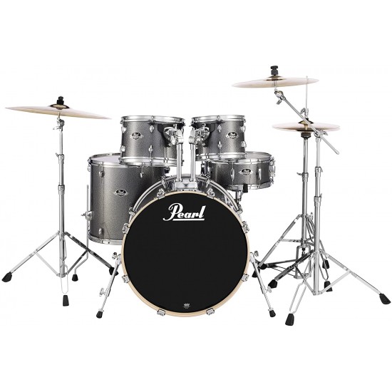 Pearl Export EXX725FP/C708 5-piece Drum Set - Grindstone Sparkle (Without Hardware)