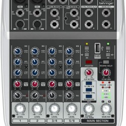 Behringer Xenyx QX602MP3 Mixer with USB MP3 Playback