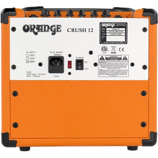 Orange Crush 12 1x6" 12-Watt Combo Amp ORANGE