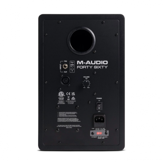 M-Audio Forty Sixty 6.5-inch Powered Studio Monitor 100W