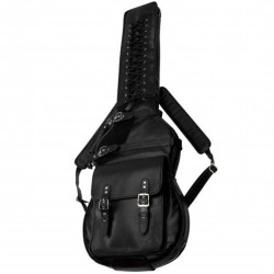 Ibanez ILZB50-ABK Leather Electric Bass Guitar Gig Bag - Black