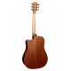 LAG T70DCE Tramontane Series Dreadnought Electro Cutaway Acoustic Guitar - Natural Finish