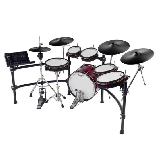 Alesis Strata Prime 10 Piece Electronic Drum Kit with Touch Screen Drum Module 