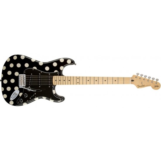 Fender 0138802306 Buddy Guy Standard Stratocaster Electric Guitar - Polka Dot