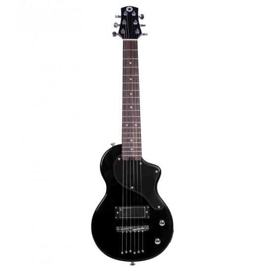  Blackstar BA226012 Carry-On Mini Electric Guitar ST Jet Black Finish