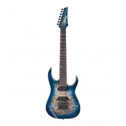 Ibanez RG1027PBF-CBB Premium Series 7-String Electric Guitar - Cerulean Blue Burst Finish