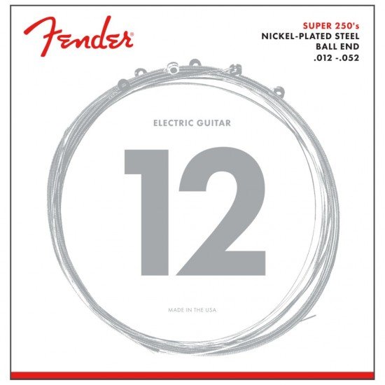 Fender 0730250409 Steel Electric Guitar Strings