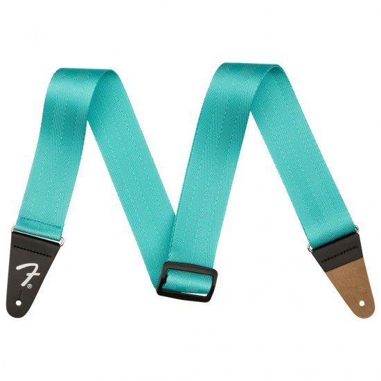 Fender 0990642019 American Professional Seat Belt Strap - Miami Blue