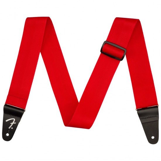 Fender Polypro Guitar Strap - Red