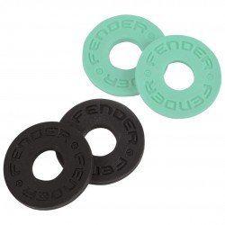 Fender 0990819020 Strap Blocks Strap Locking System (set of 4) - Black / Surf Green