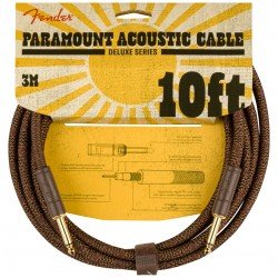 Fender 0990910007 Paramount Acoustic Cable - Brown