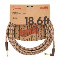 FENDER 0990918022 Cable Brown Stripe