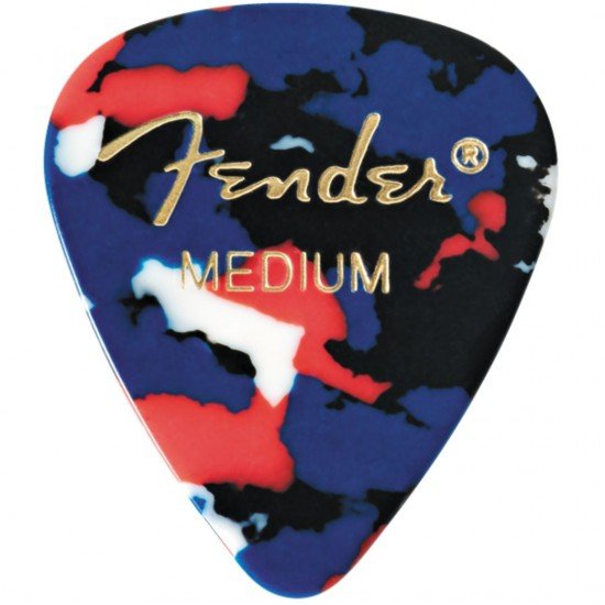 Fender 351 Shape Classic Celluloid Picks - Medium Confetti 144-pack